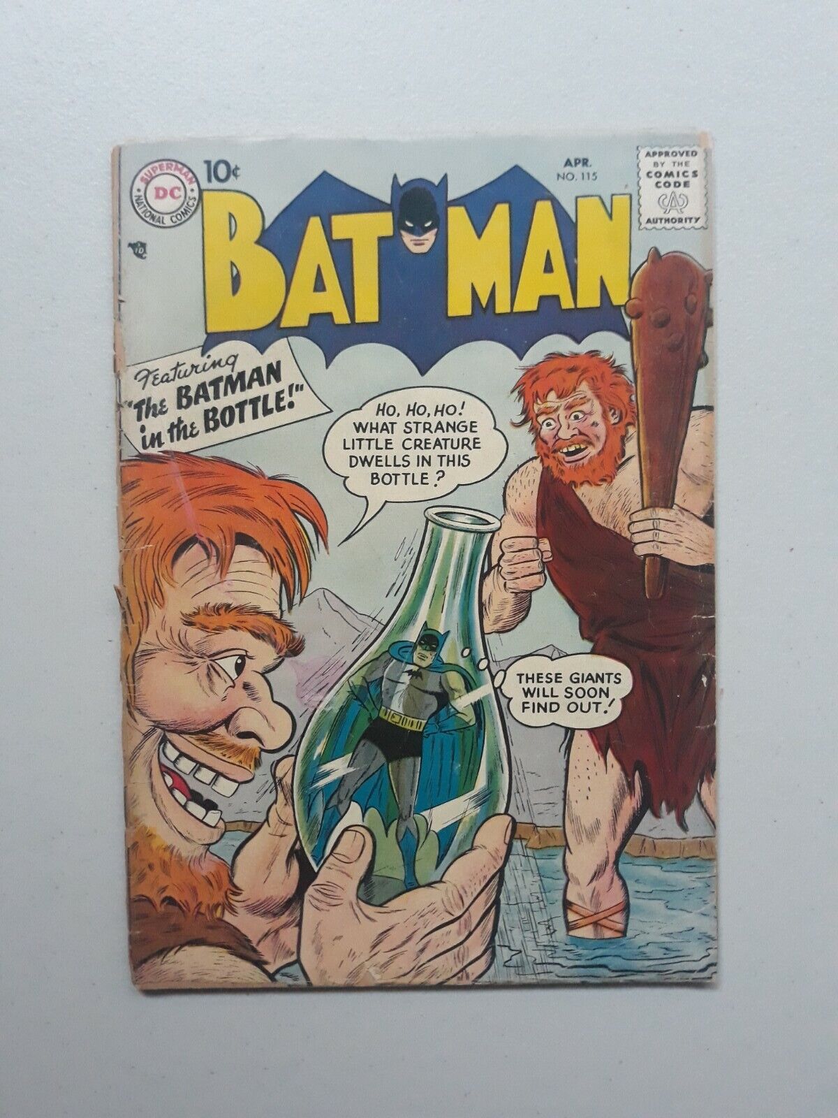 Batman 115 DC Comics 1958