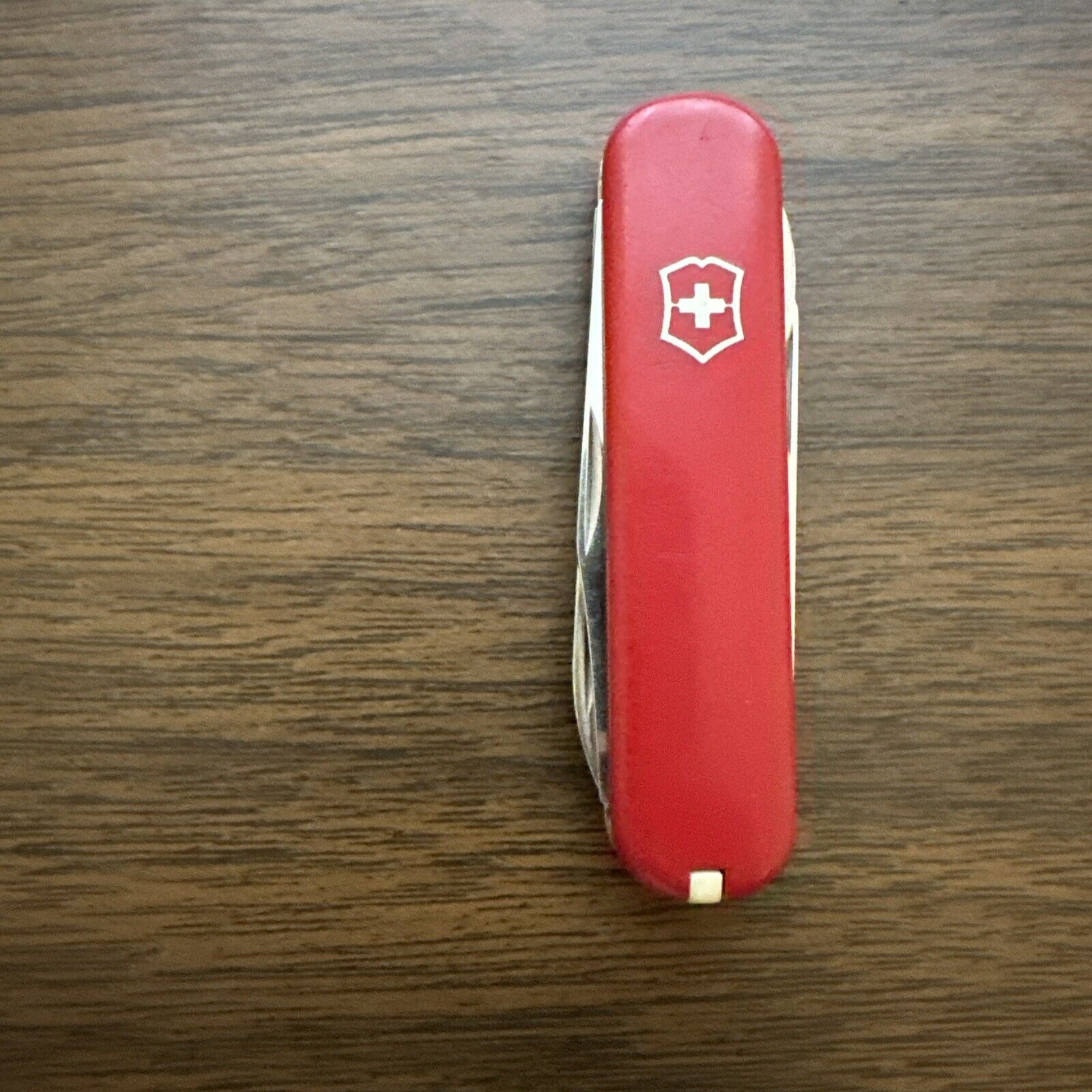 Red Retired Rostfrei Victoria 74mm Victorinox Executive Swiss Army Knife, EDC