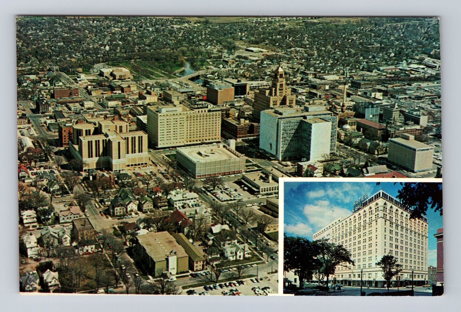 Rochester MN-Minnesota, The Kahler Hotel, Advertisement, Vintage Postcard