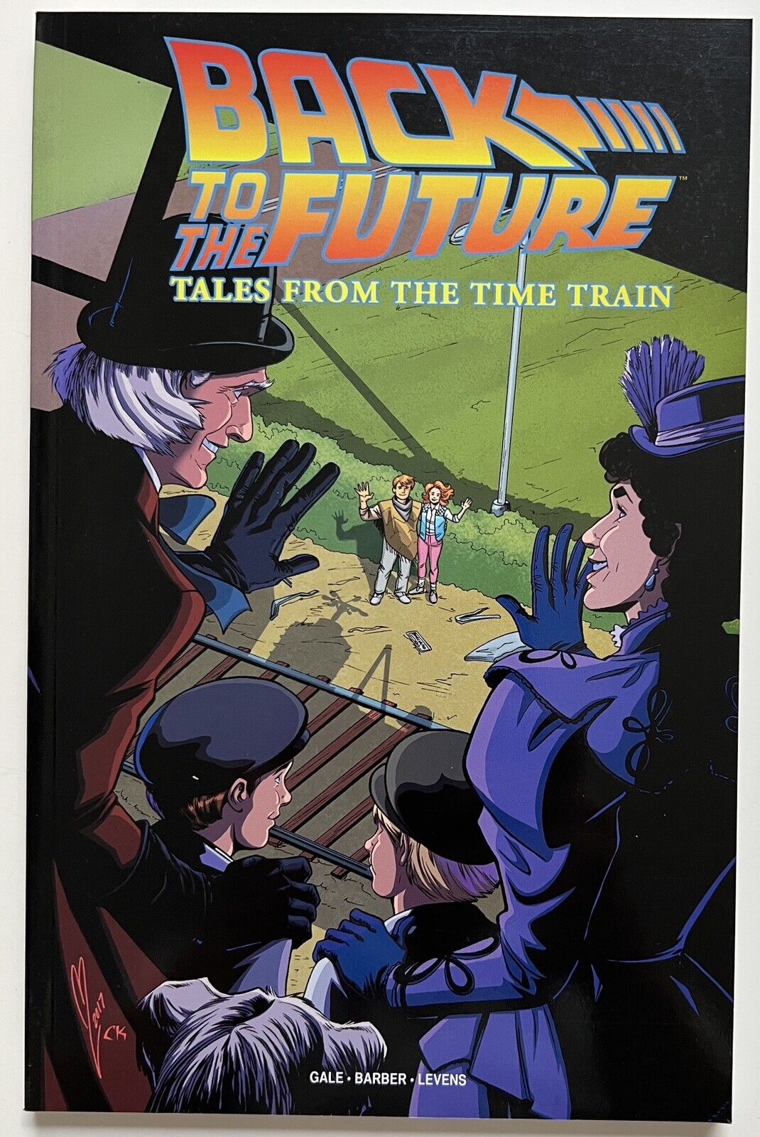 Back to the Future Tales From The Time Train OOP TPB IDW Comics Barber Gale