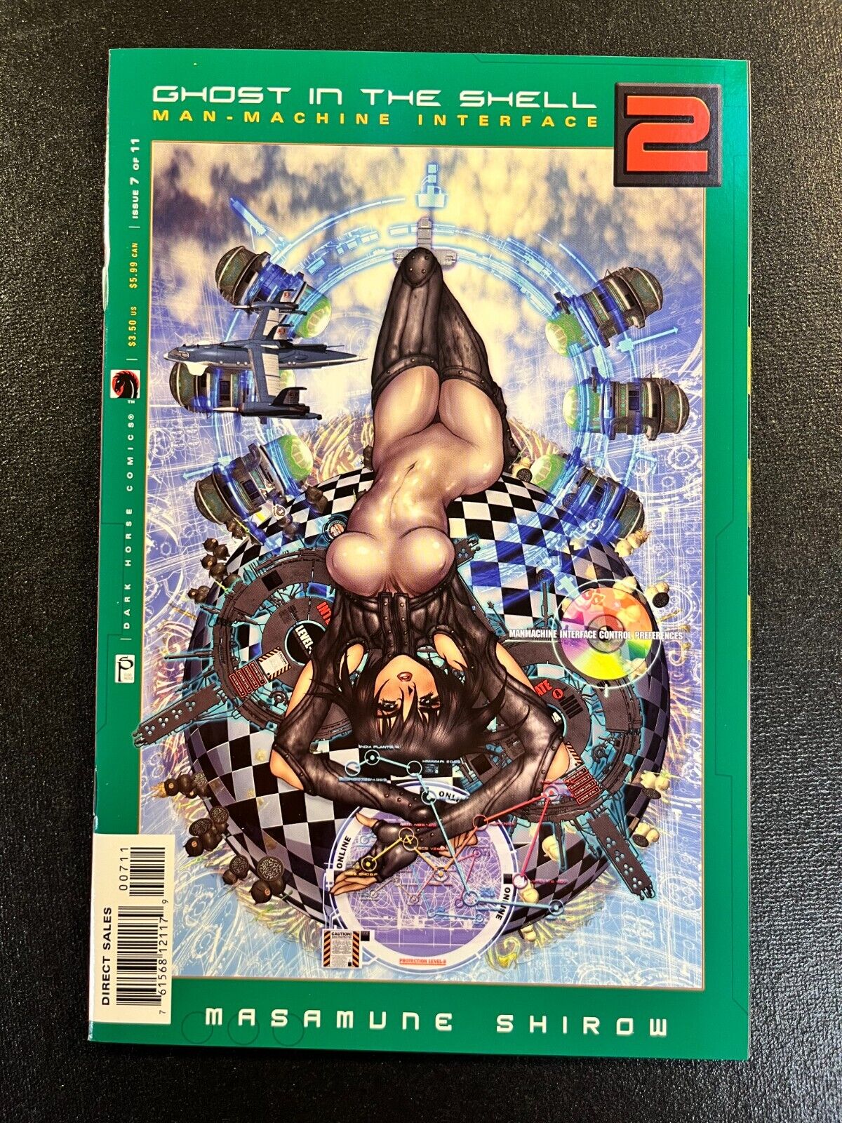 Ghost in the Shell 2 Man Machine Interface 7 Masamune Shirow Cover Dark Horse 1