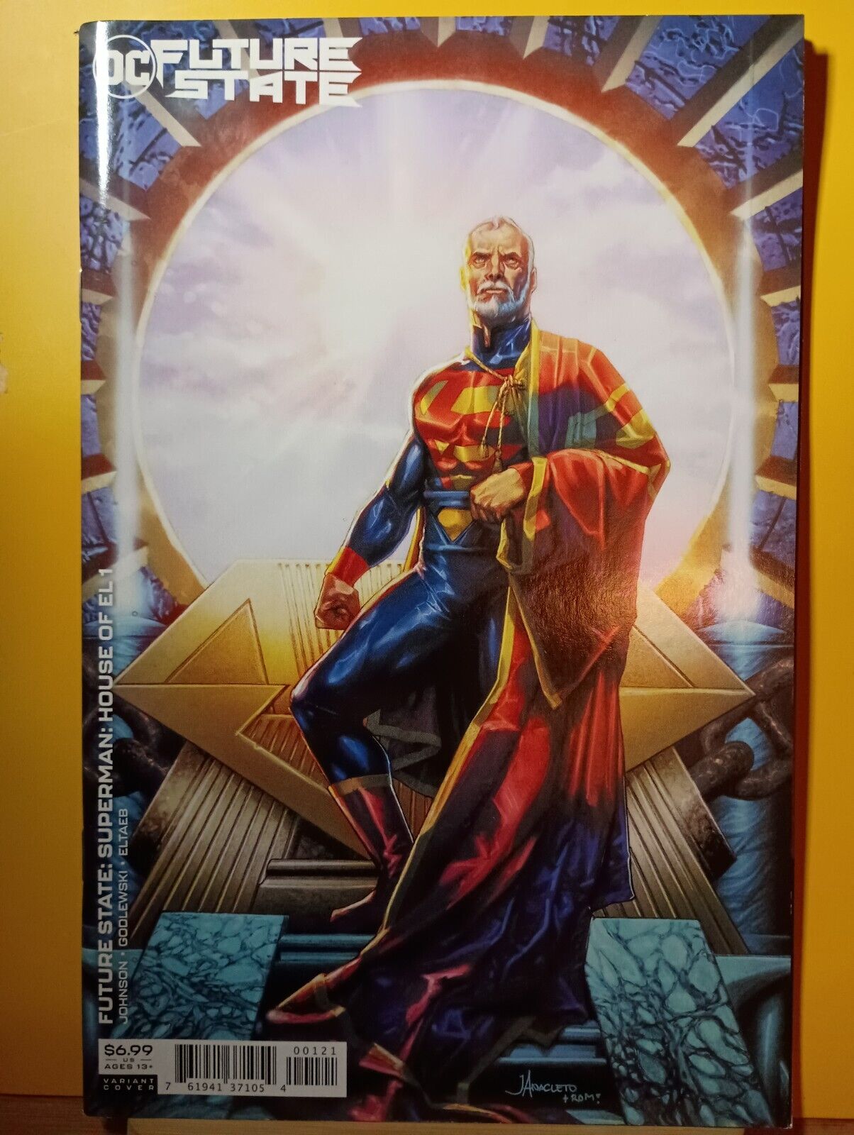 2021 DC Comics Future State Superman House of El 1 Jay Anacleto Cover B Variant