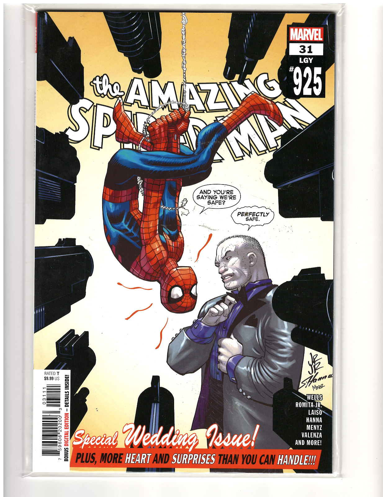 Amazing Spiderman Volume 6 #31 John Romita Jr giant-size issue 9.6