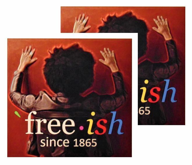Two (2) JUNETEENTH Fridge MAGNETS Freedom Day Gift Black History Holiday Freeish