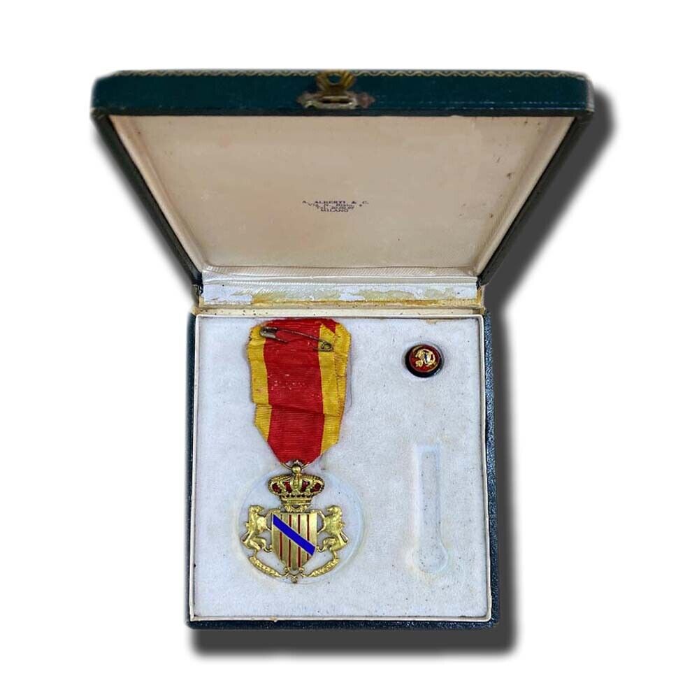 Balearic Islands Medal and Pin - Rare in Box
