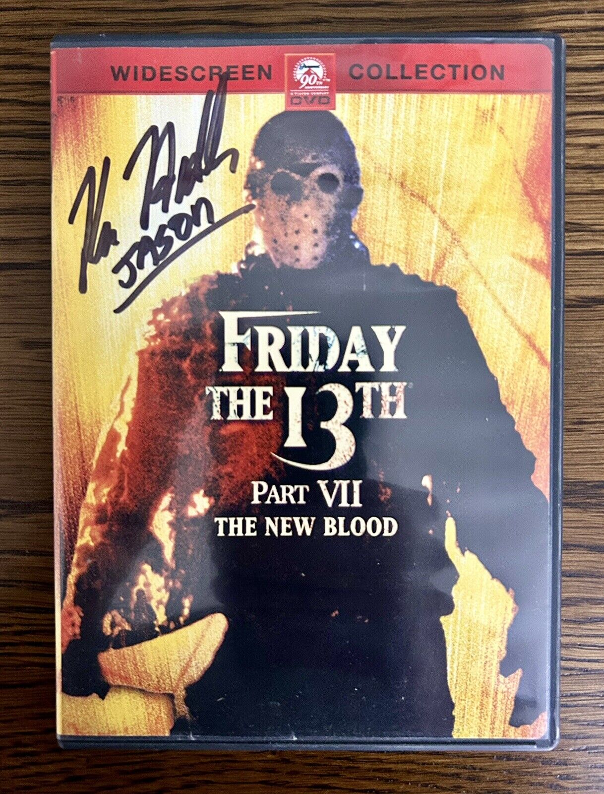 SIGNED KANE HODDER AUTOGRAPHED FRIDAY THE 13th PART VII DVD AUTHENTIC CHILLER