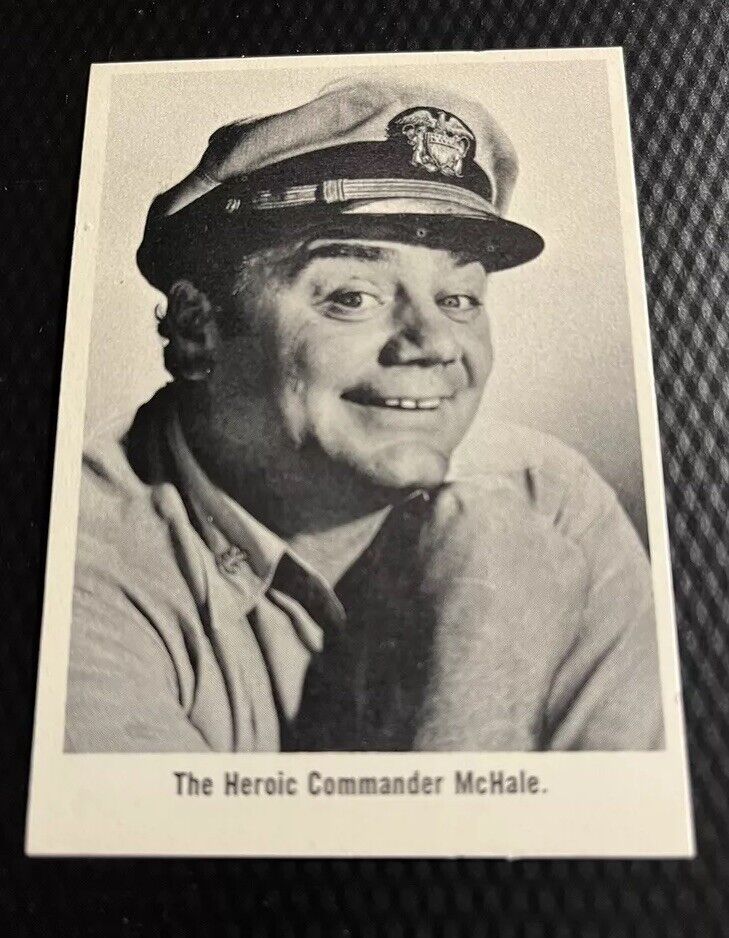 1965 Fleer McHale's Navy Set Break - Card #1 Hi Grade Condition Beautiful Set
