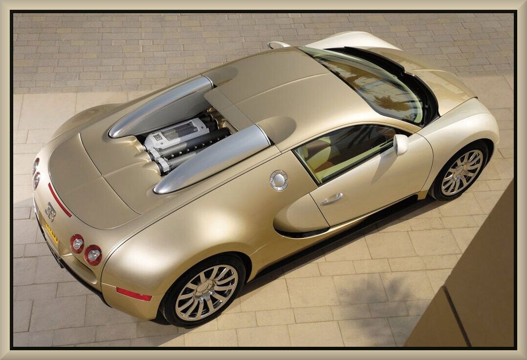 2012 Bugatti VEYRON 16.4 Grand Sport, Refrigerator Magnet, 42 MIL, NOT 3D
