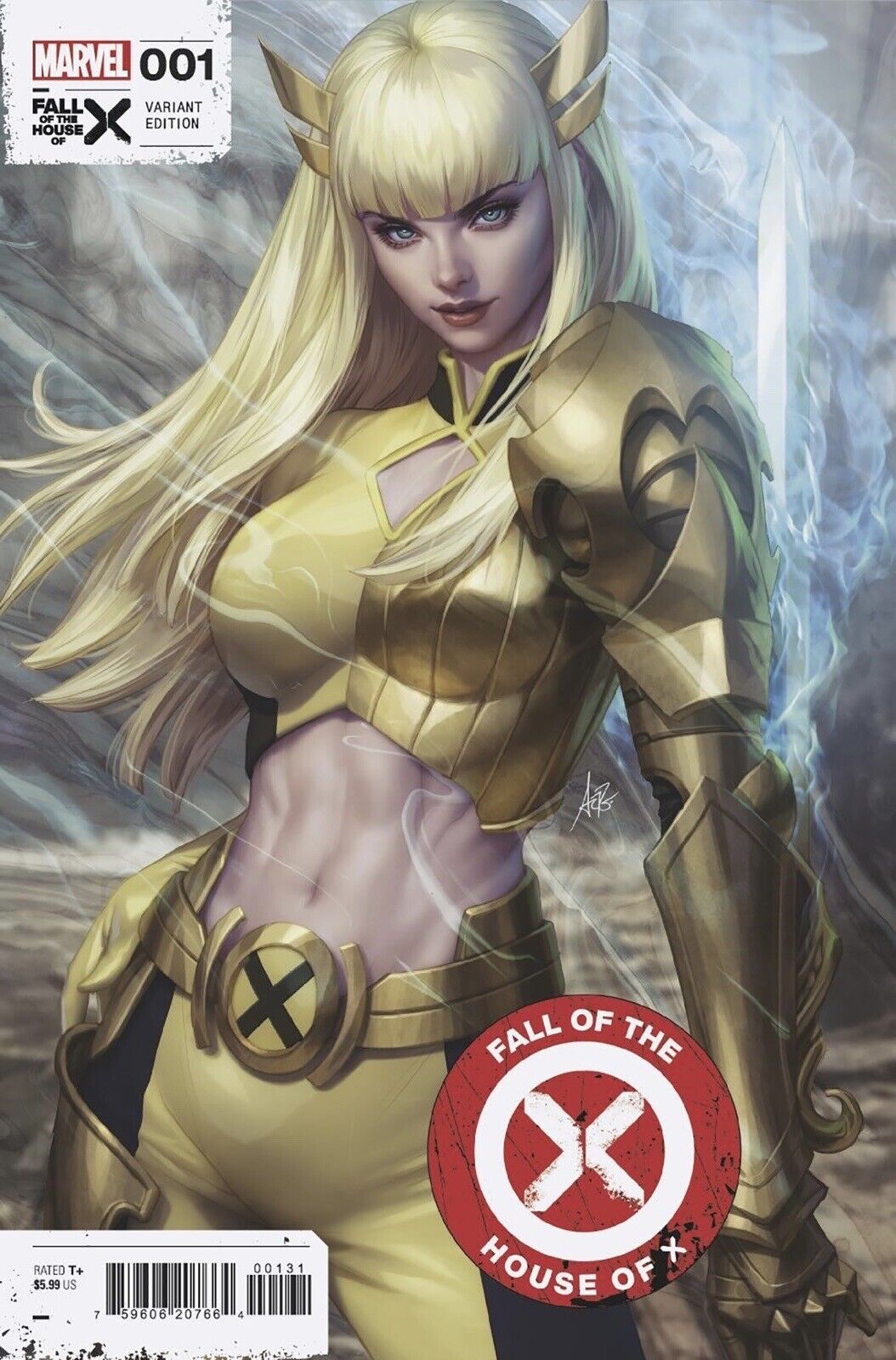🔥❌  FALL OF THE HOUSE OF X #1 STANLEY ARTGERM LAU MAGIK Variant