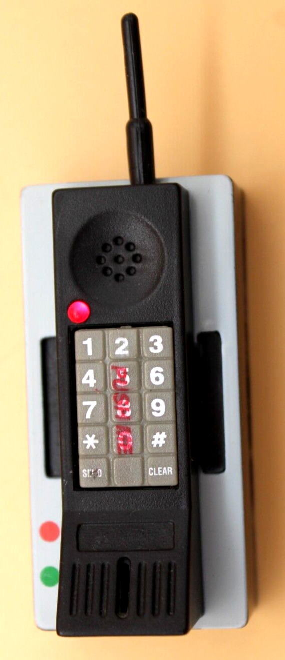 Vintage 1990s Acme Ringing Sound Brick Cell Mobile Phone Refrigerator Magnet