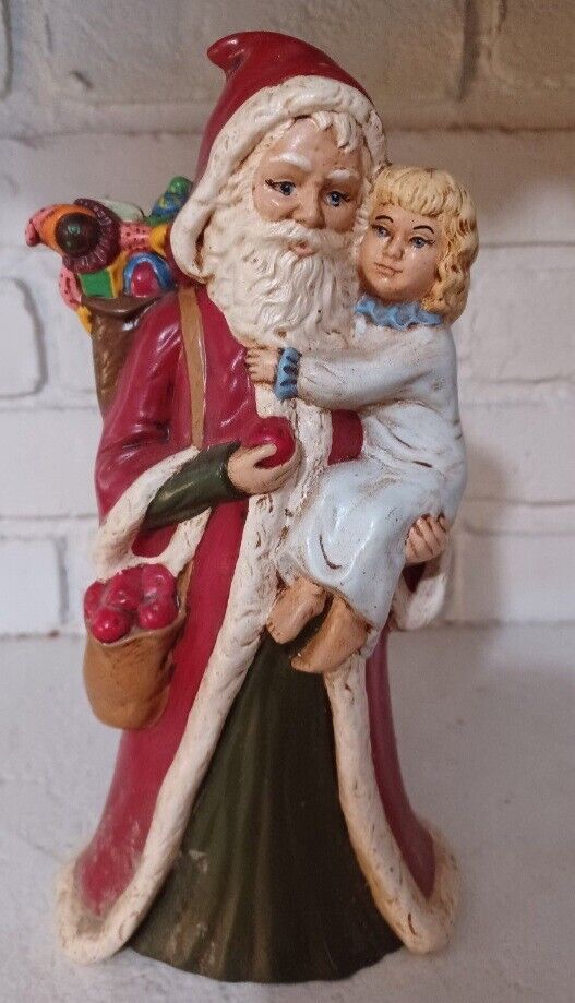 Vintage Provincial Mold 88 Santa Claus Ceramic Figurine
