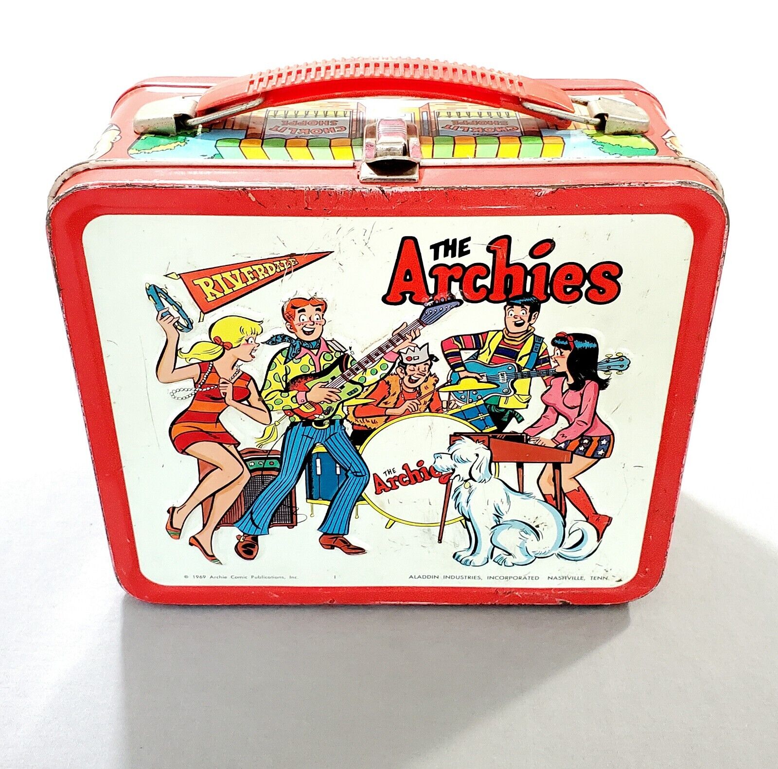 Vintage 1969 The Archies Metal Lunchbox Aladdin Industries No Thermos