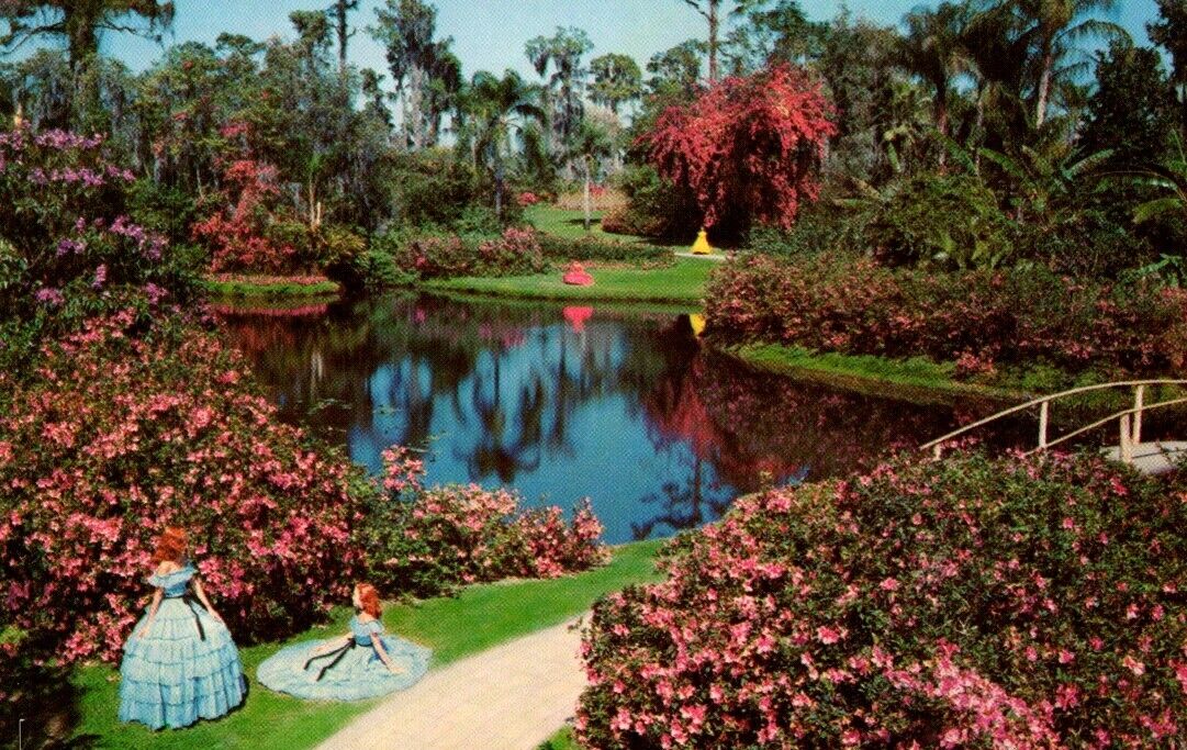 FL-Florida Cypress Gardens Fairyland 1936-2009 Advertising Vintage Postcard