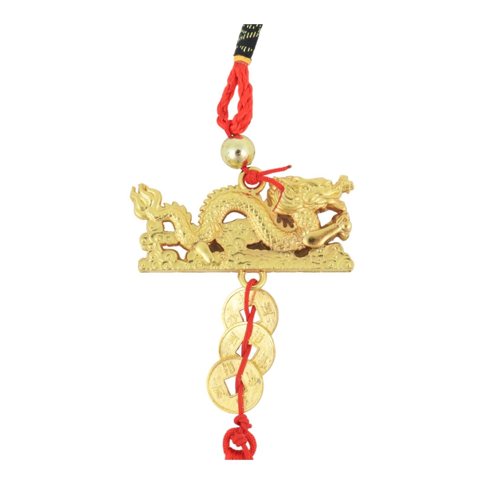 2024 Shining Gold Dragon Charm for the Lunar Year of the Dragon