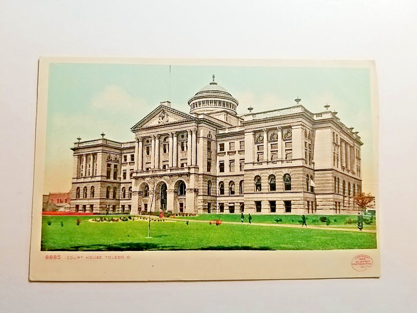 Antique Postcard 8885 Court House, Toledo Ohio 1905 (A10)