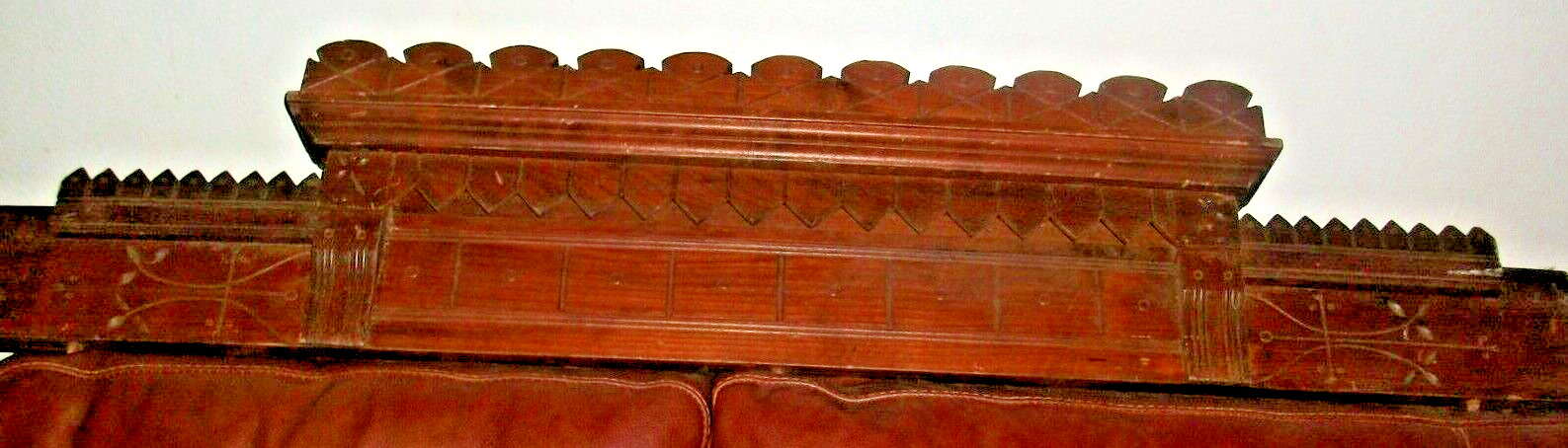 Decorative OLD Wooden Bed, Doorway or Hall Décor-Unusual and Ornate-LQQK