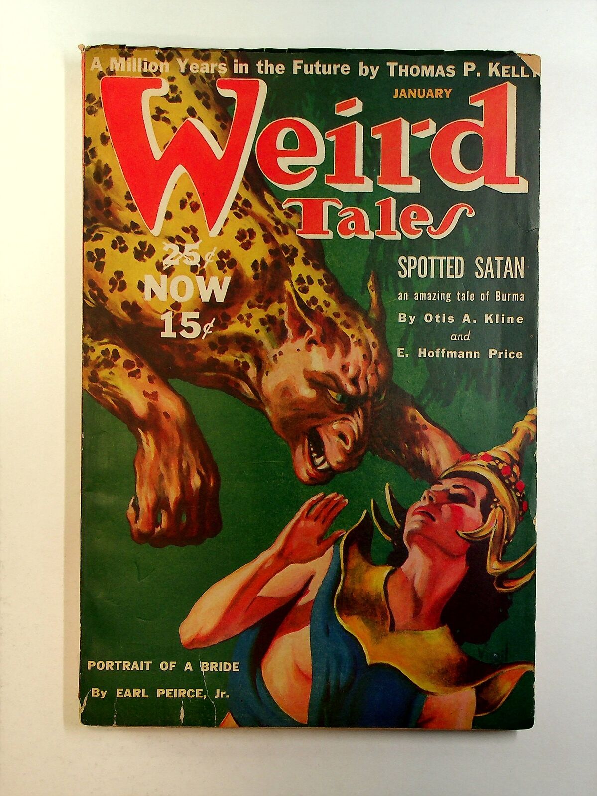 Weird Tales Pulp 1st Series Jan 1940 Vol. 35 #1 VG