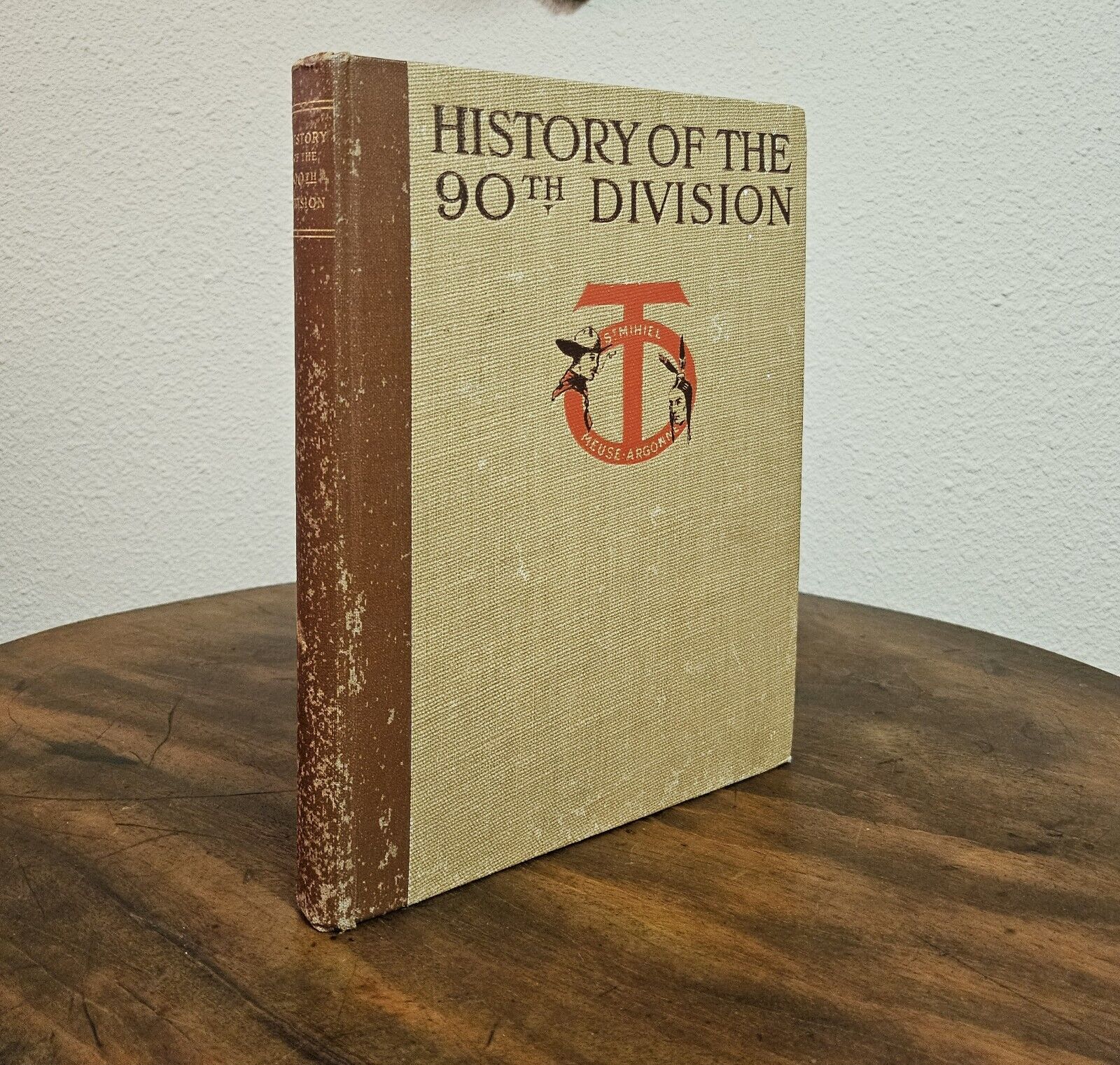 History of the 90th Division in WWI - Handsome Book w/ Folding Maps - MAKE OFFER