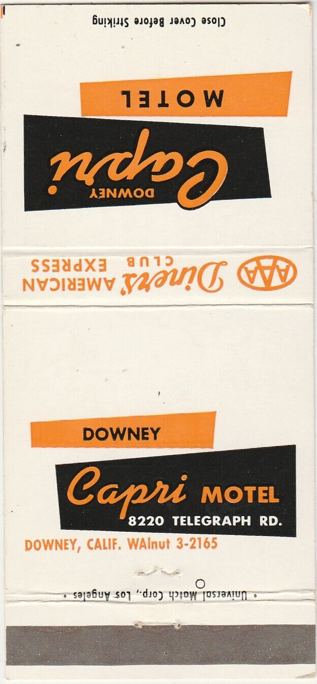 Capri Motel-Downey-Ca-California-Los Angeles County