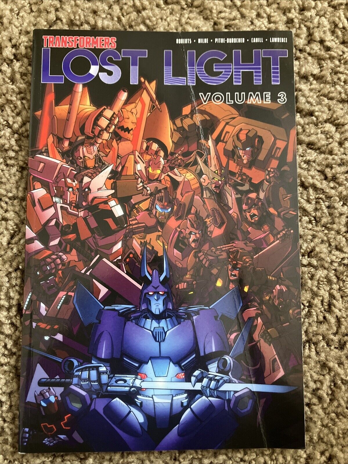 Transformers: Lost Light Volume 3 (2018) Trade Paperback pre-owned