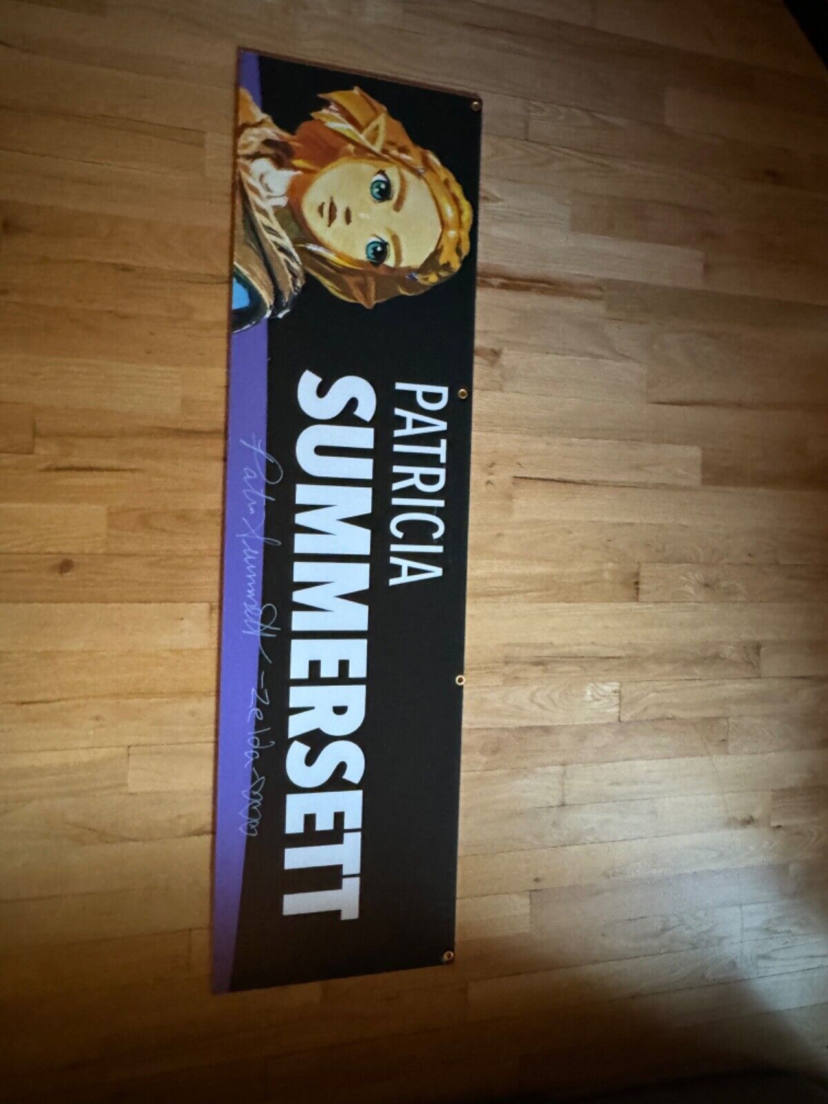 Patricia Summersett Autographed Banner from Denver FanExpo