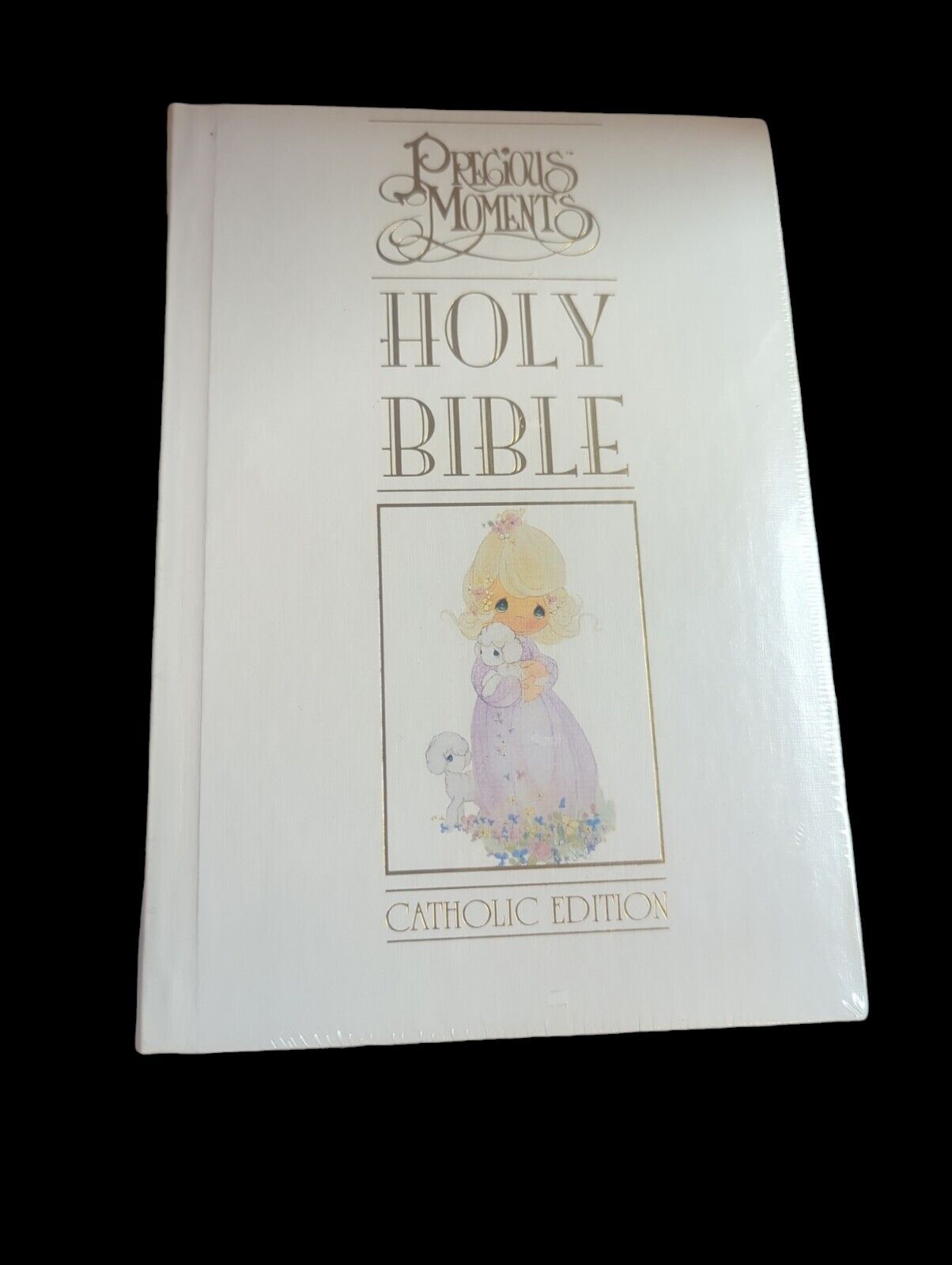 Child\'s First Bible by Precious Moments Holy Bible Catholic Edition WHITE NRSV 