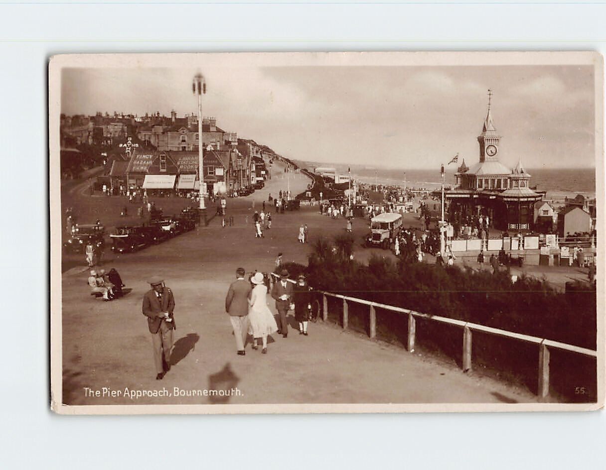 Postcard The Pier Approach Bournemouth England