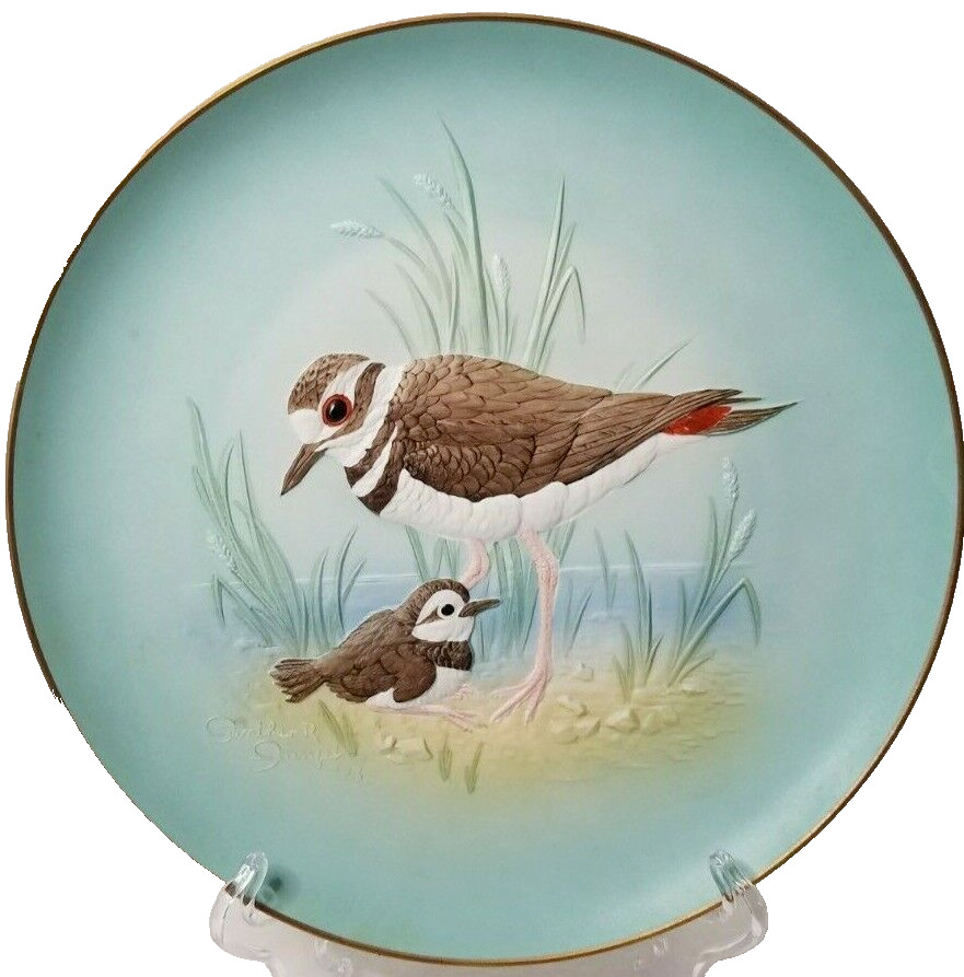 Hutschenreuther Wallace Vintage Collector Plate Spring 1973 New Life - Birds