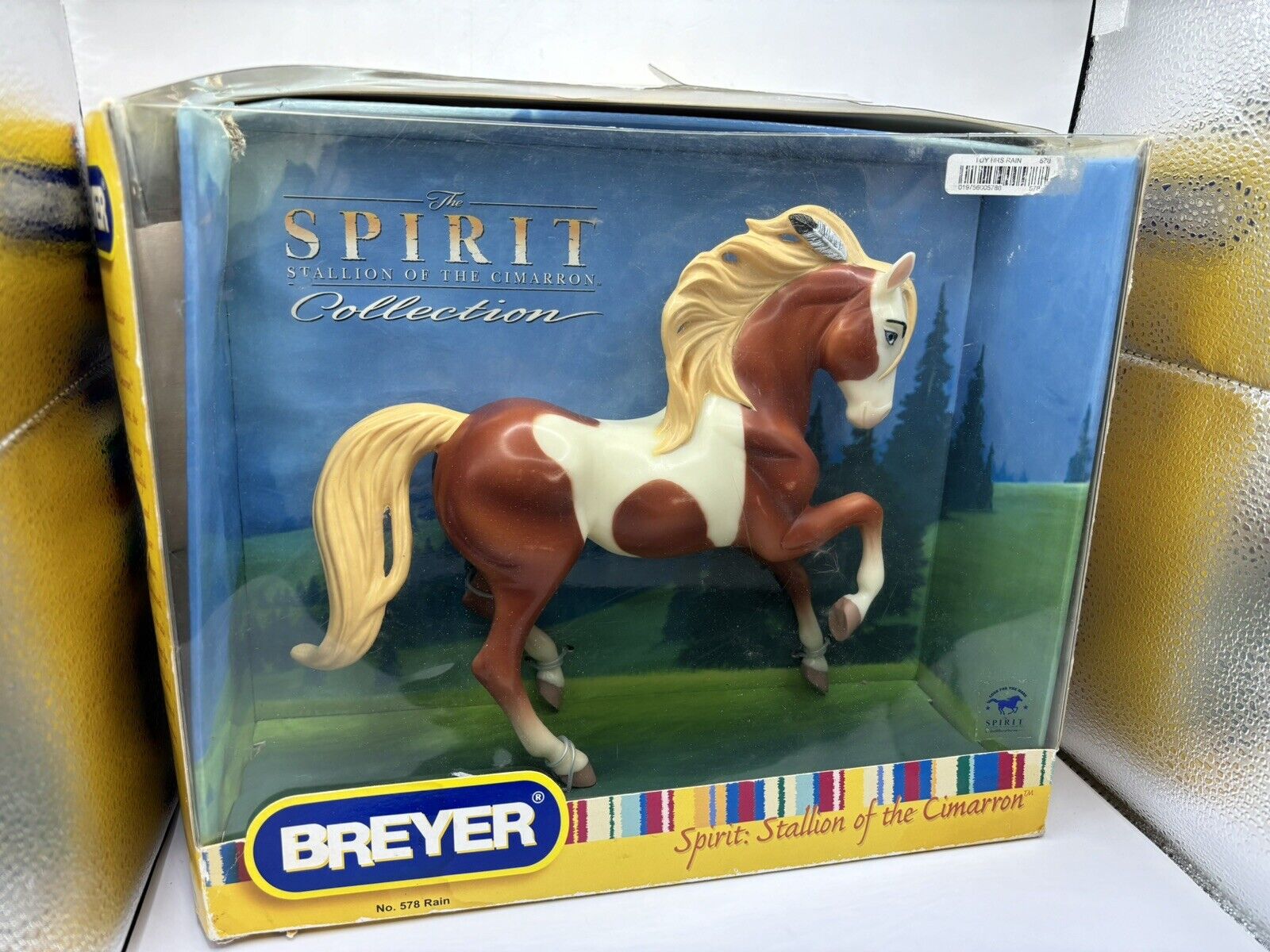 Breyer Rain #578 Spirit Stallion of the Cimarron Horse Model Retired Box *ISSUES