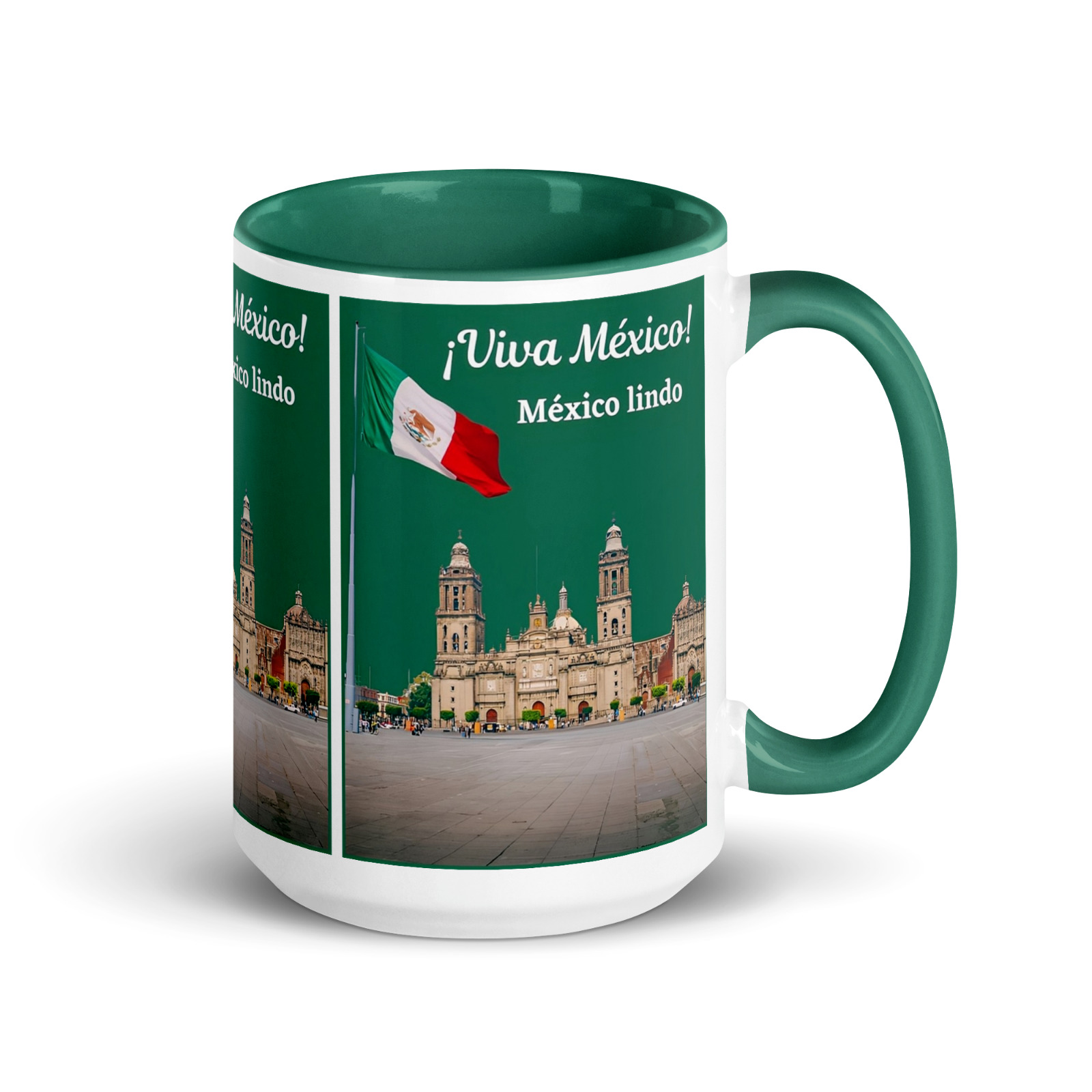 ¡Viva México México lindo Nueva 15oz taza de café Mexico FAN ARTE REGALO