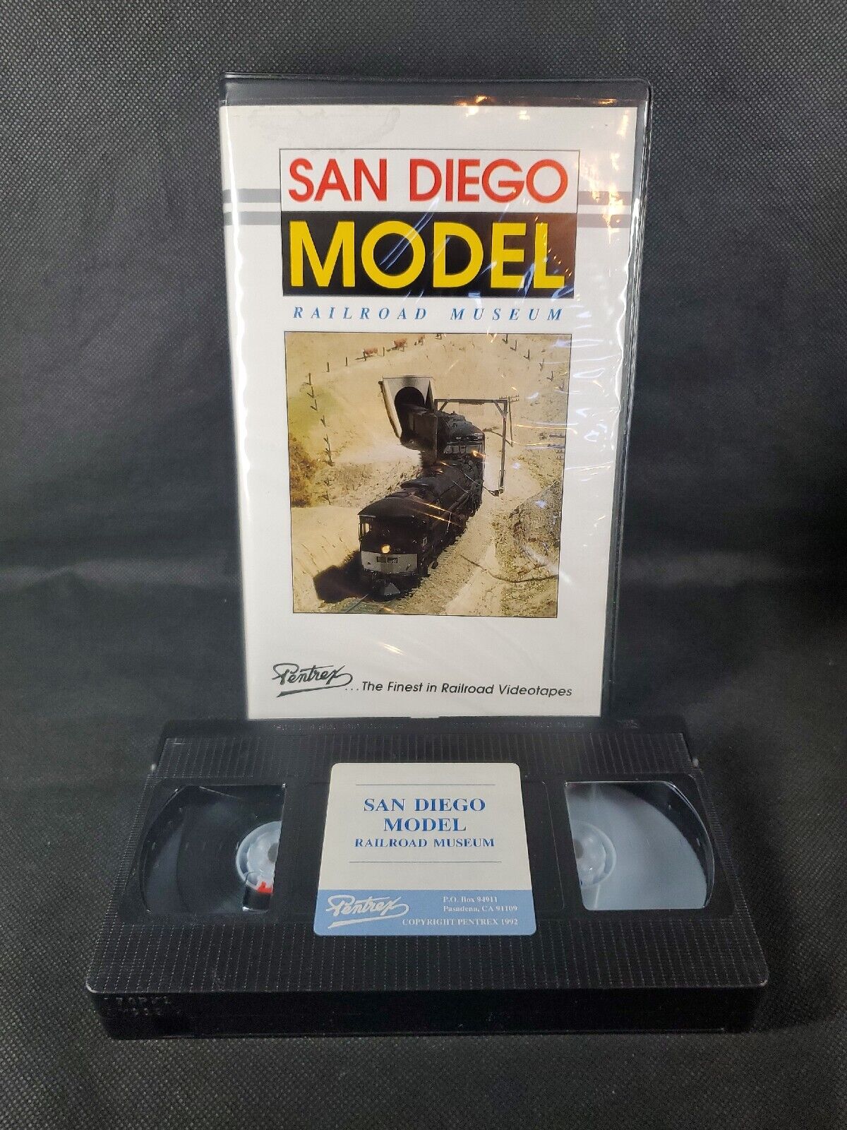 . San Diego Model Railroad Museum VHS Railroading Railway Videotape Pentrex 1992