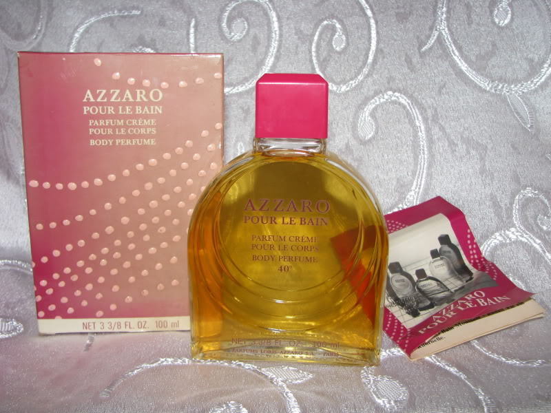 AZZARO Pour le Bain Body Perfume 3 3/8 oz Vintage
