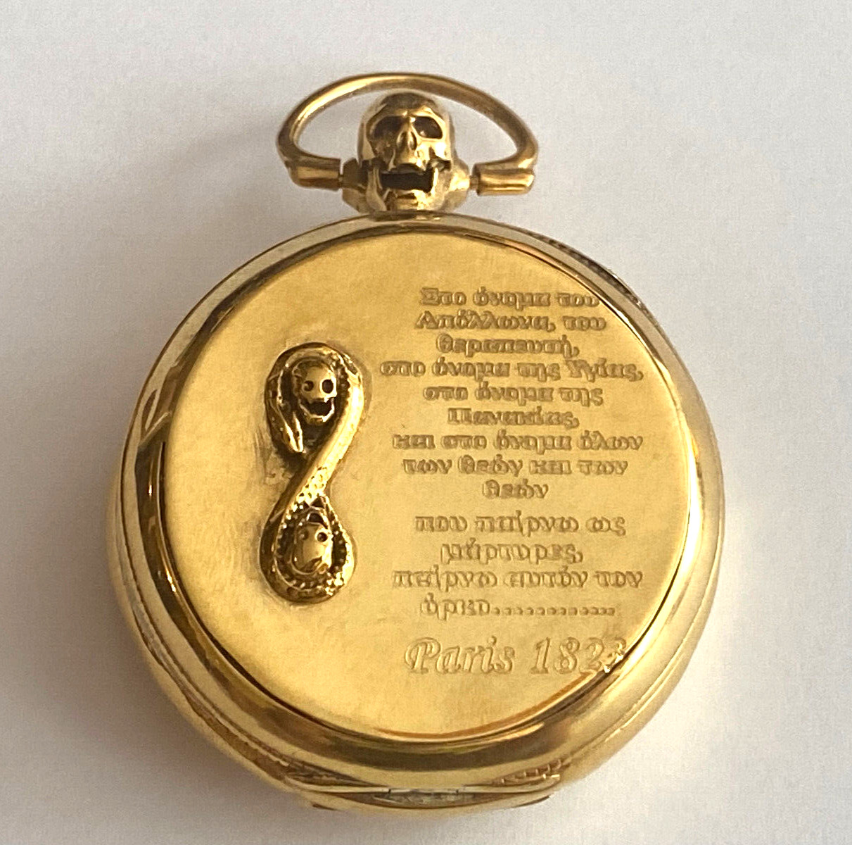 Antique Victorian Silver Gild Poison Memento Mori Skull Skeleton Pill round Box