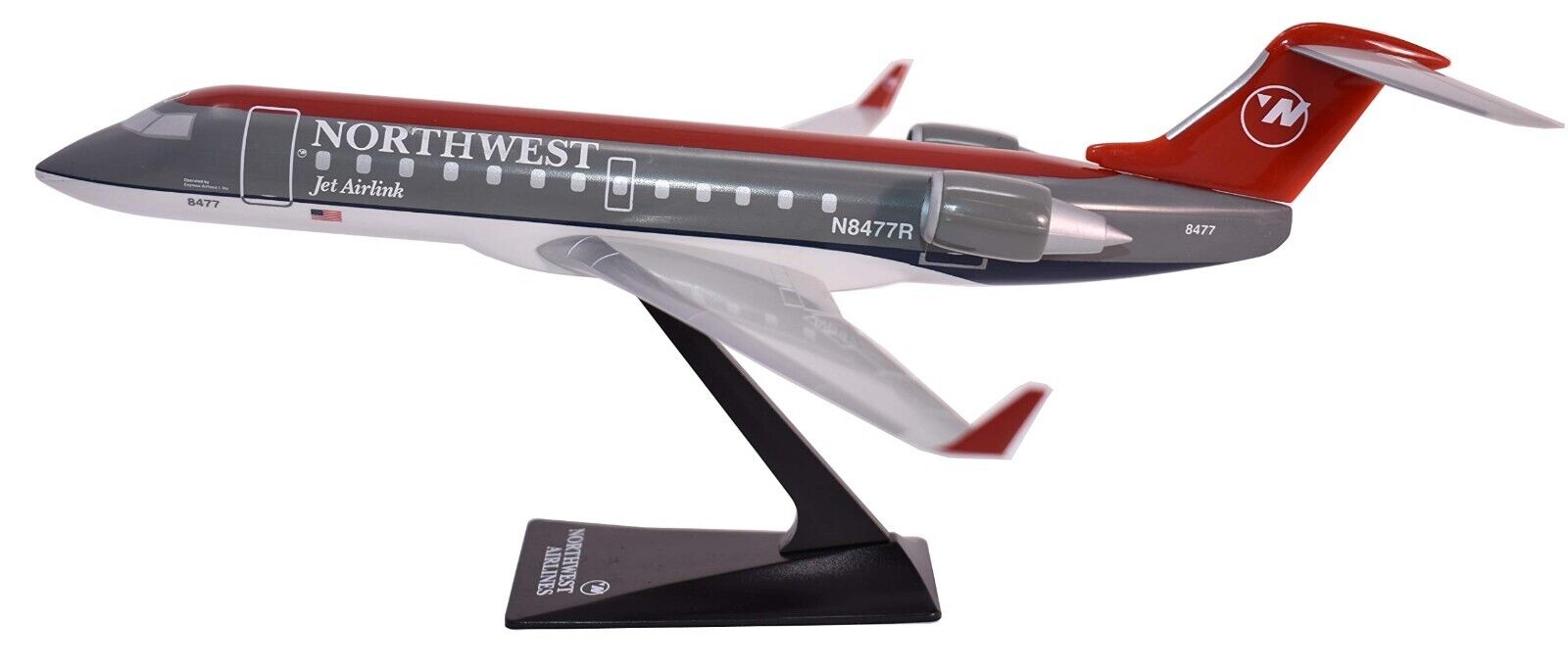 Northwest Airlines CRJ-200 1:100 - Brand New In Box