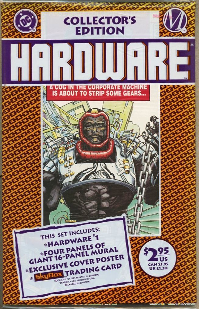 Hardware #1-1993 nm 9.4 Milestone Factory Sealed Poly Bag edition / cover 