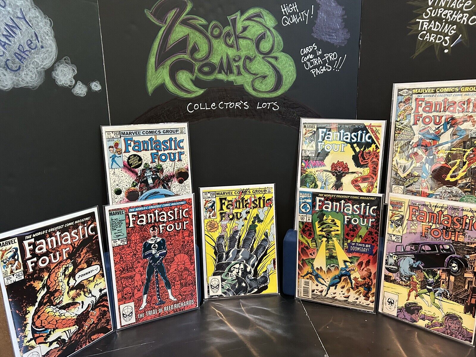 Fantastic Four Comic Book Lot of 8 Marvel Comics (226-391)