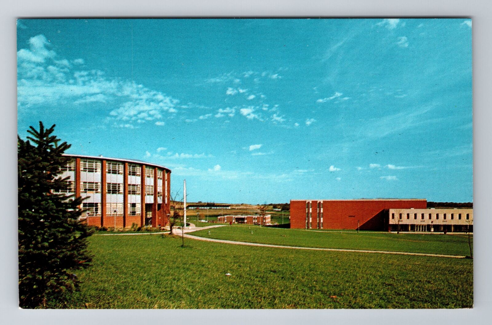 Slippery Rock PA-Pennsylvania, Slippery Rock State College, Vintage Postcard