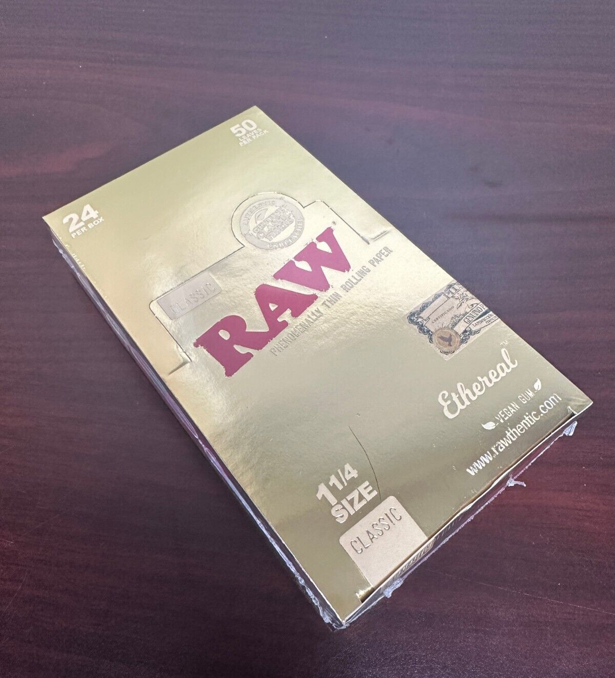 RAW Classic Ethereal 1 1/4 Full Box ~24ct