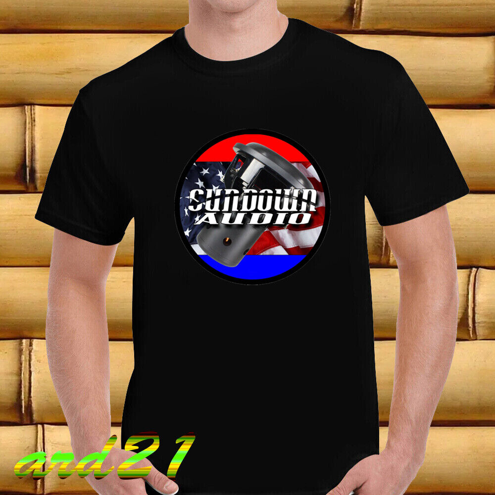 Hot New Sundown Audio Logo T-Shirt  Many Color Size S to 5XL