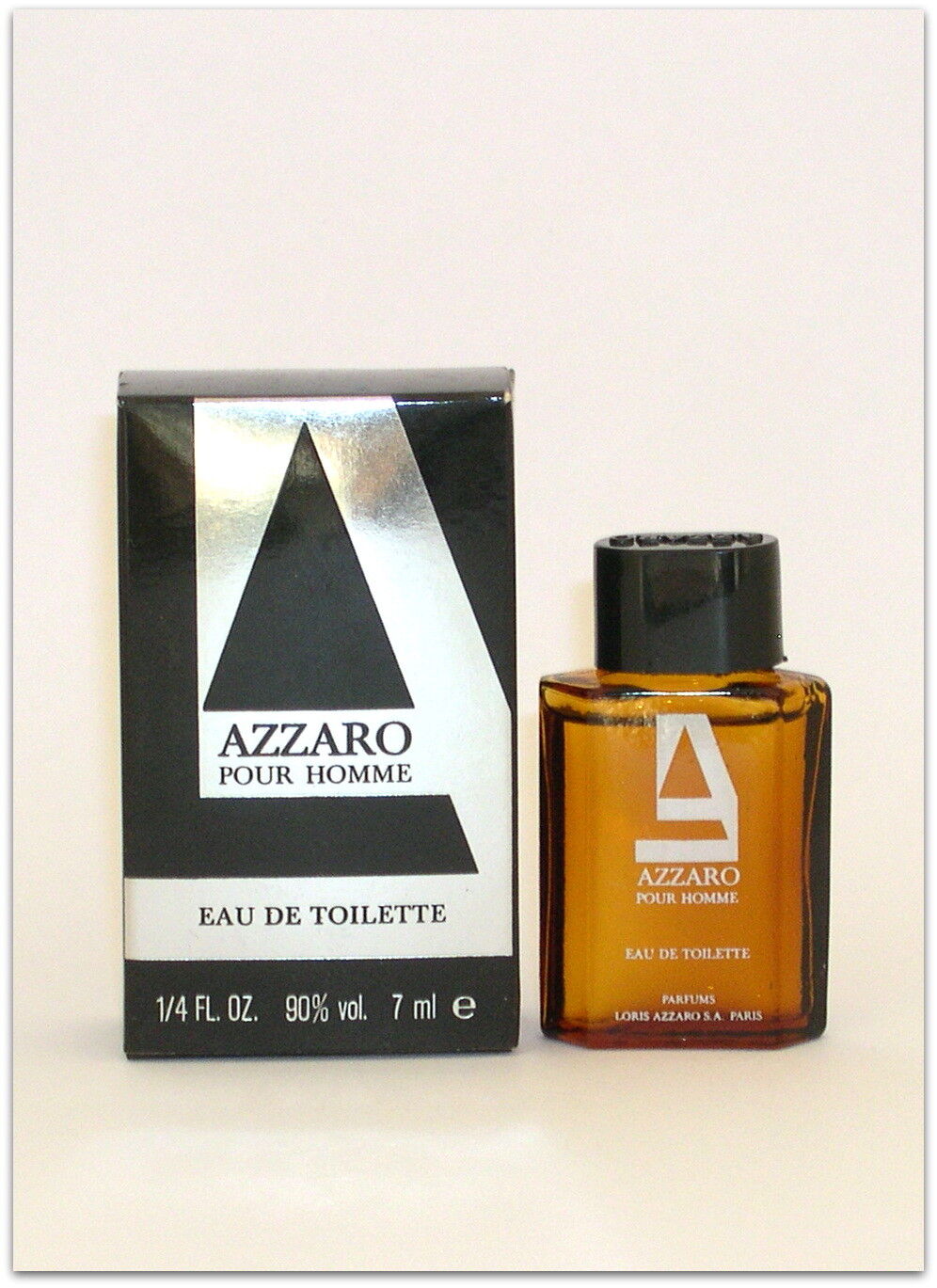 Azzaro Men\'s Eau de toilette 7 ml. 1/4 fl oz mini perfume for collection.