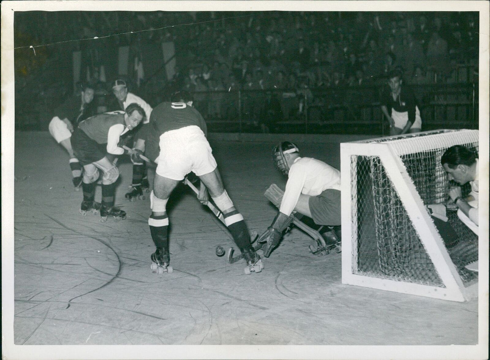 A game of indoor hockey - Vintage Photograph 3309762