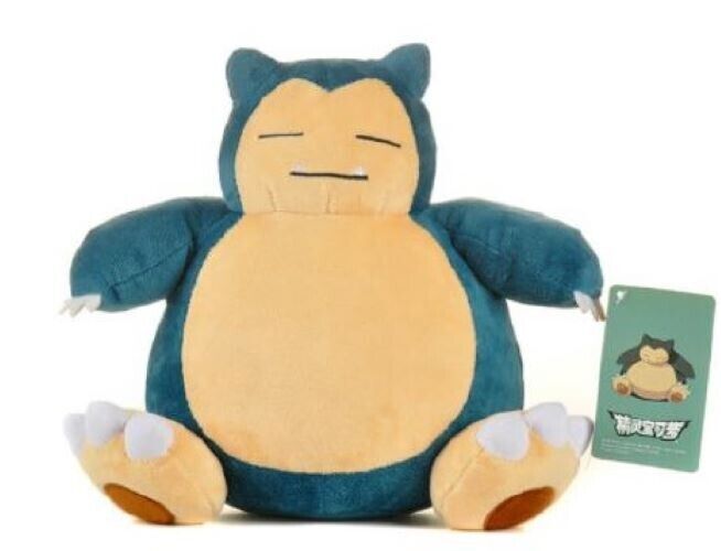 Pokemon Snorlax Plush Doll 10 Inch New With Tags