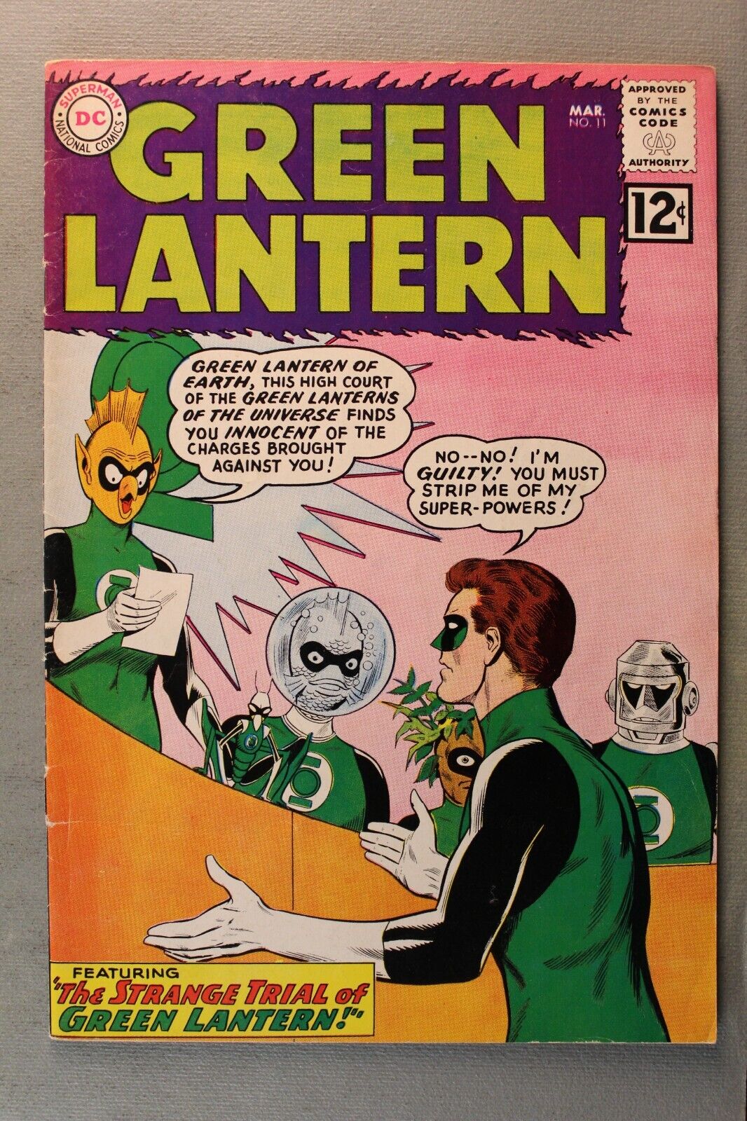 Green Lantern #11 *1962* Featuring: \