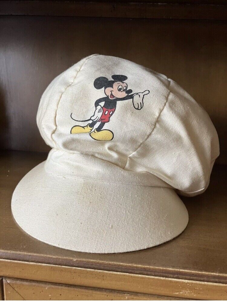 Vintage Disney Mickey Hat Walt Disney Productions 80s Or 90s