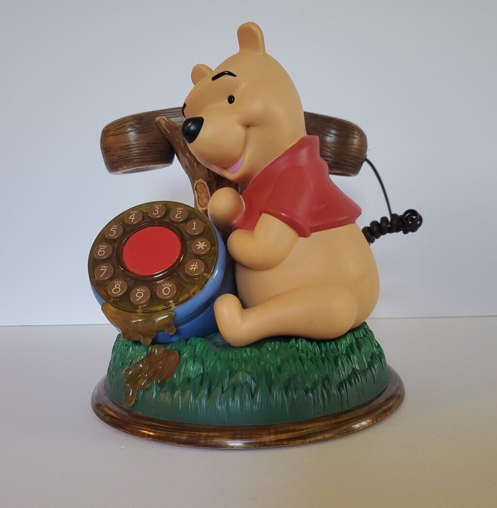 Vintage Telemania Winnie the Pooh Desktop Landline Telephone