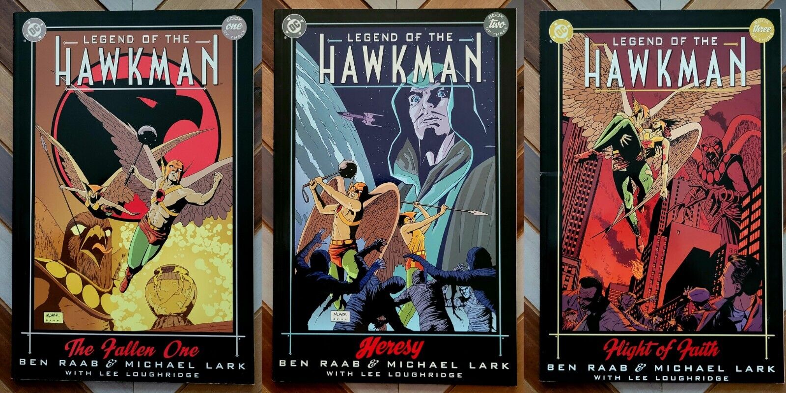 LEGEND OF THE HAWKMAN #1-3 (DC 2000) HI GRADE Complete Series Set Of 3 PRESTIGE