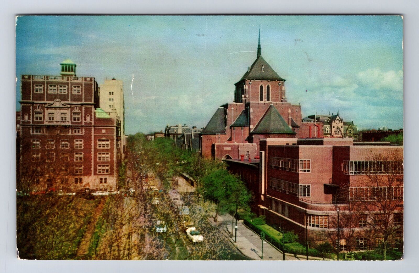 Philadelphia PA-Pennsylvania, University of Pennsylvania, Vintage c1958 Postcard