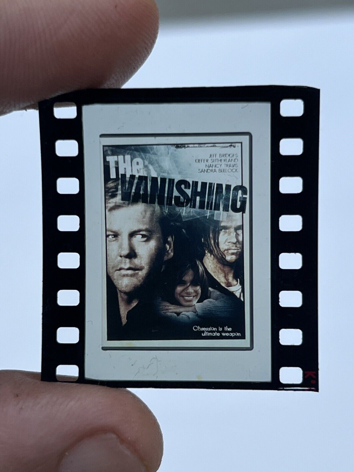 Photo Negative Movie The Vanishing DVD Bullock Jeff Bridges 2004