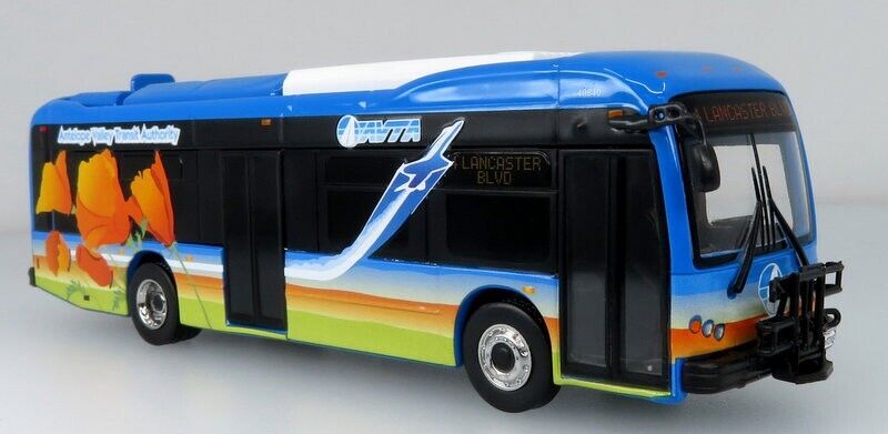 Iconic Replicas 1:87 BYD K8M Transit Bus: Antelope Valley Transit Authority (AVT