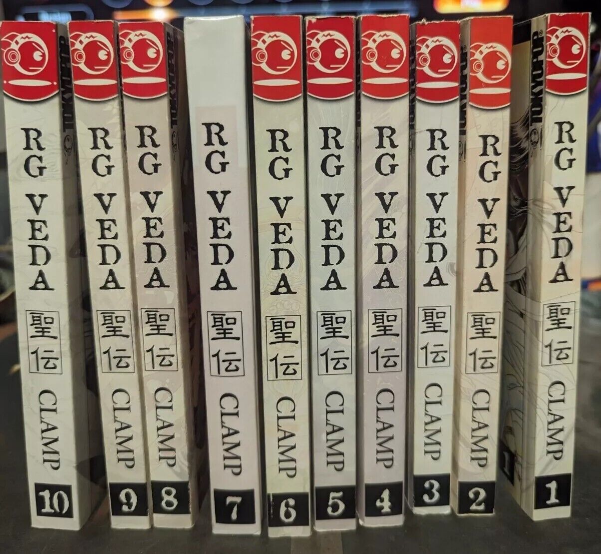 Rare VG Veda Clamp ENGLISH Complete Set Volumes 1-10